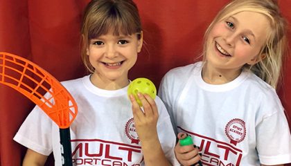 3 snabba frågor med Nina & Gabriella 9 år