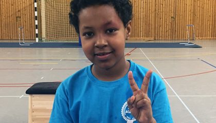 3 snabba frågor med Amanda 7 år