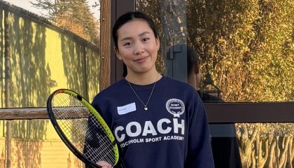 3 snabba frågor med Amanda, tennistränare